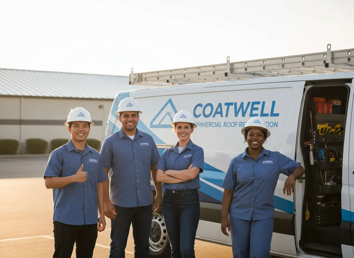 Commercial roof coating company in Mccallsburg, IA